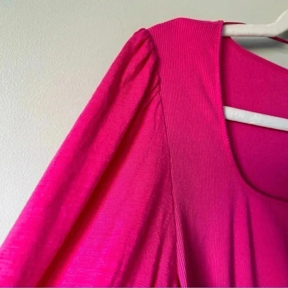 Anthropologie | Sanctuary Pink Ribbed  Top - Picture 5 of 7